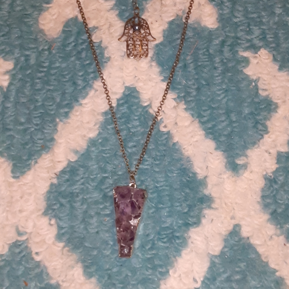 Amethyst Necklace - Picture 5 of 7